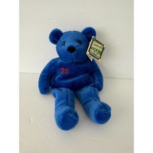 Salvino's Bammers Jim Edmonds Beanie Bear MLB Anaheim Angels Baseball MLB 1999